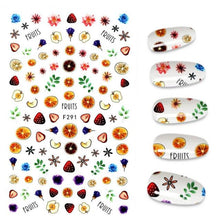 Load image into Gallery viewer, The New 3D Nail Sticker Cool English Letter stickers for nail Foil Love Heart Design Fashion Manicure Stickers Girls Manicure Decoration Nail Art Supplies 3D Self-Adhesive Nail Decals Designer Nail Stickers for Acrylic Nails