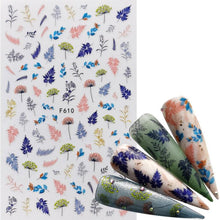 Load image into Gallery viewer, 3D Nail Slider Black Russia Letter Sticker Decals Flamingo Design Adhesive Manicure Tips Nail Art Decorations Accessories Sliders Manicure Decoration 3D Nail Supplies Holographic Decals Transfer Sliders Nail Design Manicures Nail Self-Adhesive Sticker