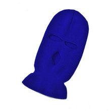 Load image into Gallery viewer, Full Face Cover Ski Mask Hat 3 Holes Balaclava Army Tactical CS Windproof Knit Beanies Bonnet Winter Warm Unisex Caps Neck Gaiter, Winter Balaclava Warm Knit Beanie for Outdoor Sports Outdoor Full Face Cover Thermal Ski Mask One Size