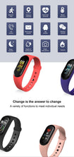 Load image into Gallery viewer, Inteligent Smart Watch Heart Rate Pressure Pedometer Sport Watches Bracelet Electric Sports Watch For Phones Health Smartwatch Heart Rate Monitor Sleep Monitor Waterproof Touch Screen