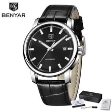 Load image into Gallery viewer, Classic New Sport Watch Top Luxury Automatic Mechanical Male Watches Water Resistent Genuine Leather Casual Men Wristwatch
