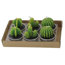 Load image into Gallery viewer, Mini Delicate Succulent Plants Candles Cactus Tea light Candles Handmade Delicate Succulent Cactus Candles Flameless Aromatherapy Candles For Birthday Party Wedding Spa Handmade Aromatherapy Candles For Birthday Party Wedding Home Decor Plant Candle