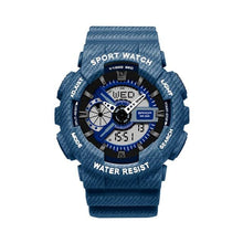 Load image into Gallery viewer, Couple Watch Fashion Strap Practical Waterproof Multifunctional Digital Wristwatch Dual Display Men's Digital Watch Military Watch Daily Sports Large Dial Men's Wrist Watch