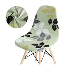 Load image into Gallery viewer, Avangarde Style Printed Seat Cover For Shell Chair Armless Shell Chair Cover Banquet Home Slipcover Elastic Removable Stretch High Back For Sofa Armchairs