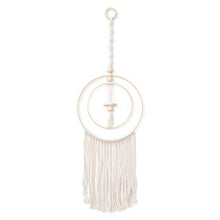 Load image into Gallery viewer, Handmade Wall Art Home Wall Decor Woven Hanging Tapestry Tassel Wind Chimes Wall Hanging Ornaments Hand Macrame Wall For Wall Wedding Living Room Gallery Patio Apartment Yard Decor