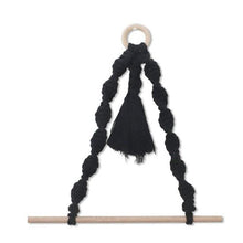 Load image into Gallery viewer, Handmade Wall Art Home Wall Decor Woven Hanging Tapestry Tassel Wind Chimes Wall Hanging Ornaments Hand Macrame Wall For Wall Wedding Living Room Gallery Patio Apartment Yard Decor
