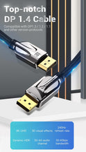 Load image into Gallery viewer, Fast 1.4Gbps 8K 60Hz 4K HDR Display Port Audio Cable for Video PC Laptop TV