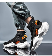 Load image into Gallery viewer, Mens High Top Fashion Socks Sneakers Men Trend Comfortable Casual Shoes Outdoor Non-slip Breathable Men's Height Increasing Casual Outdoor High Quality Mesh Walking Jogging Sneakers