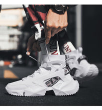 Load image into Gallery viewer, Mens High Top Fashion Socks Sneakers Men Trend Comfortable Casual Shoes Outdoor Non-slip Breathable Men's Height Increasing Casual Outdoor High Quality Mesh Walking Jogging Sneakers