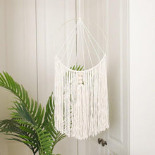 Load image into Gallery viewer, Handmade Wall Art Home Wall Decor Woven Hanging Tapestry Tassel Wind Chimes Wall Hanging Ornaments Hand Macrame Wall For Wall Wedding Living Room Gallery Patio Apartment Yard Decor
