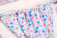 Load image into Gallery viewer, Bikini Swimsuit Solid Color Bikini Set Swimwear Bathing Suit Women Bikinis String Beach Women Two Piece Bikini Swimsuit Bathing Suits Halter Triangle Tops String Bikini Sets