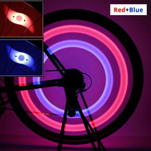 Load image into Gallery viewer, Waterproof Bicycle Spoke Light 3 Lighting Mode LED Bike Wheel Warning Light Colorful LED Bike Wheel Light Waterproof Easy Install Bicycles Wheel Spoke LED Lights With 3 Modes For Bicycle Present For Kids Teens Boys Girls Men Women