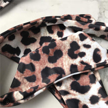 Load image into Gallery viewer, Leopard Bikini Women Swimwear Female Swimsuit Women Two Pieces Scalloped Bikini Set Swimsuits Bathing Suit Two-pieces Bikini Set Bather Bathing Suit