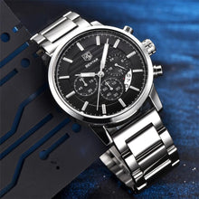 Load image into Gallery viewer, Sport Business Chronograph Steel Men Watches Top Luxury Quartz Male Analog Fashion Watchwrist