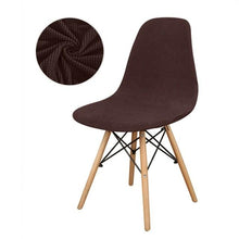 Load image into Gallery viewer, Dining Chair Cover Lounge Armless Chair Protector Stretchable Slipcovers for Dining Room Living Room Seat Cover For Shell Chair Washable Removable Armless Shell Chair Cover And Home Hotel Slipcover Seat Case