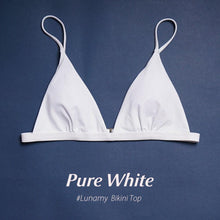 Load image into Gallery viewer, Colorful Bikini Thong Swimwear Women Swimsuit Top And Bottoms T-Back Brazilian Swimming Women's Strappy Triangle Bikini Sets High Cut Cheeky Thong Bottom Swimsuits
