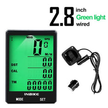 Load image into Gallery viewer, Waterproof Bicycle Computer Wireless And Wired MTB Bike Cycling Odometer Stopwatch Speedometer LED Digital Bicycles Computer Odometer Speedometer Max Distance Time For Trainer