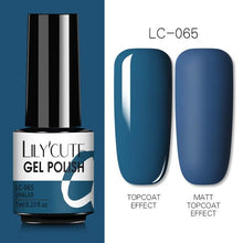 Load image into Gallery viewer, Stylish Blue Womens Nail Gel Polish Permanent UV Gel Popular High Quality Colorful Nail Polish Gel For Girls