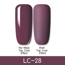 Load image into Gallery viewer, New Modern Fashion Colorful Matte Effect UV Gel Nail Polish Permanent Nail Painting Gel Luxury Matt Style For Women and Girls