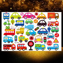 Load image into Gallery viewer, Small 3D Dinosaur Temporary Sticker Tattoos Colorful Tiny Tattoos For Party Children