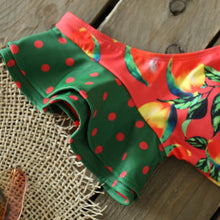 Load image into Gallery viewer, Two-Pieces Women Floral Push-Up Padded Bra Ruffles Bikini Set Swimsuit Swimwear Bathing Suit Beachwear Floral Printed Swimsuit Knotted String Triangle Bikini Tie Side High Cut Cheeky Bikini Set