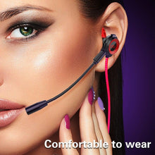 Load image into Gallery viewer, Universal Portable Dynamic Ultra-Low Latency Bluetooth Headphones, 25H Playtime Earbuds for Gaming, Noise Cancelling Bluetooth Earbud for PC Noise Reduction In-Ear Wired Call Earphones Gaming Computer Earpiece With Stereo Sound Mic