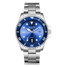 Load image into Gallery viewer, Luxury Round Business Men's Watches Fashion Waterproof Elegant Shine Stainless Steel Design Analog Luminous Men Wrist Watch