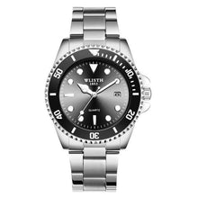 Load image into Gallery viewer, Luxury Round Business Men's Watches Fashion Waterproof Elegant Shine Stainless Steel Design Analog Luminous Men Wrist Watch