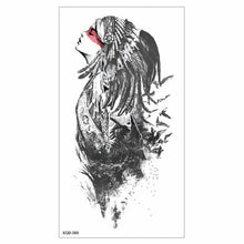 Load image into Gallery viewer, Big Tiger Lion Waterproof Temporary Sticker Tattoo Arm Legs Fake Tattoo Stickers For Adults Realistic Luxury Design For Mens Womens