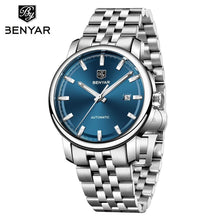 Load image into Gallery viewer, 2021 Fashion Luxury Leather Strap Casual Analog Watch Men Stainless Steel Wristwatch Waterproof Watches