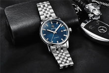 Load image into Gallery viewer, 2021 Fashion Luxury Leather Strap Casual Analog Watch Men Stainless Steel Wristwatch Waterproof Watches