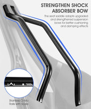 Load image into Gallery viewer, Ultra Light Comfortable Bicycle Saddle Mountain Road Bike Seat Soft Leather Hollow Breathable Cushion Seat Ergonomics Design Breathable Suspension Gel Bike Saddle Cushion For Mountain Bike Road Bike