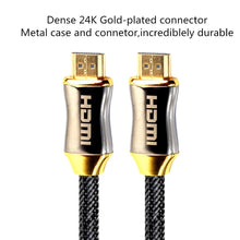 Load image into Gallery viewer, 4K Display Port To HDMI Cable Adapter HDMI To HDMI Cable High Speed 2.0 Golden Plated Connection Cable Cord Compatible For UHD FHD