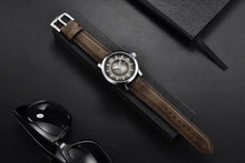 Load image into Gallery viewer, Sports Luxury Watches For Men Quartz Blue Watch Fashion Leather Strap Casual Mens Wrist Watch