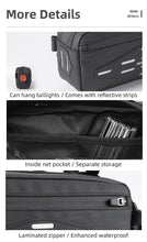 Load image into Gallery viewer, Bike Bag Front Bicycle Portable Handlebar Multi-purpose Large Capacity Backpack Road Cycling Frame Tube Bag Bike Handlebar Bag Front Frame Bag Bike Basket Storage Bag Bicycle Top Tube Bag Lightweight With Shoulder Straps For Road Mountain Bike Cycling