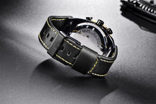 Load image into Gallery viewer, Business Mens Fashion Watches Quartz Silicone Sport Multifunction Watch Men Luxury Waterproof Luminous Hands