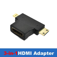 Load image into Gallery viewer, Connector Adapter HDMI Compatible Cable 90 Corner Angle Left Right Up Down Male Female Extender To HDMI Extension 90 Degree Male To Female HDMI Adapter