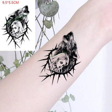 Load image into Gallery viewer, Lion King Temporary Tattoo Waterproof Black And Colorful Small Big Luxury Tattoo For Mens Womens
