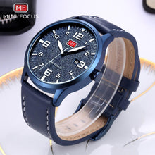 Load image into Gallery viewer, Black Classic Simple Men's Fashion Quartz Watches Modern Round Design Waterproof Wrist Watch For Men