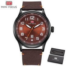 Load image into Gallery viewer, Casual Sport Mens Watch Luxury Green Round Design Waterproof Analog Quartz Classic Fashion Wrist Watch