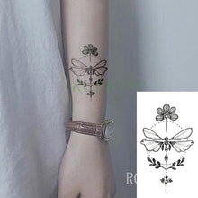 Load image into Gallery viewer, Luxury Different Waterproof Temporary Tattoo Sticker Snake Flower Fake Tattoo Body Art Adult Fashion Stickers For Womens Mens