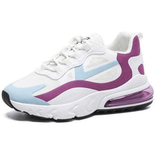 Load image into Gallery viewer, Women Casual Shoes Colorful Sneakers Flat Thick Sole Lightweight Air Cushion Gym Fashion Shoes Breathable Sport Air Fitness Walking Running Athletic Sneakers