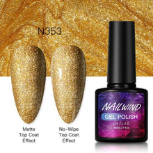 Load image into Gallery viewer, New Womens Fashion Gel Nail Polish UV LED Semi Permanent Matt Glossy Effect Luxury Manicure Design