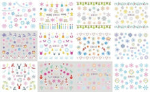 Load image into Gallery viewer, Pop Art Nail Stickers Sexy Girl Designs Comics Water Transfer Decals Manicure Lips Nail Art Decorations Slider Nail Art Stickers Decals Nail Art Supplies Valentines Day 3D Self-Adhesive Nail Decorations Accessories Women Girls Manicure Decorations