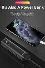 Load image into Gallery viewer, Bike Light Front Lamp USB Rechargeable LED 4800mAh Bicycle Light Waterproof Bicycle Light Set USB Rechargeable Super Bright Bike Headlight For Night Riding Bracket 1000LM