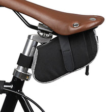 Load image into Gallery viewer, Road Bike Storage Bag Waterproof Bicycle Bags Pouch Cycling Bike Tail Rear Seat Bag Bicycle Accessories Bike Storage Frame Bag Bicycle Front Tube Triangle Water Resistant Cycling Pack Strap On Pouch Bike Accessories Tool Accessible Storage Bag
