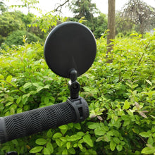 Load image into Gallery viewer, Bicycle Rearview Mirror Universal Handlebar Rearview Mirror 360 degree Rotate Rear View For Bike Bicycle Cycling Accessories Bicycle Rear Adjustable Rearview Mirror 360° Rotatable Rear-View Mirrors Handlebar Mounted Glass Mirror Universal Rearview