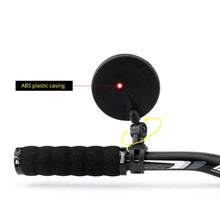 Load image into Gallery viewer, Bicycle Rearview Mirror Universal Handlebar Rearview Mirror 360 degree Rotate Rear View For Bike Bicycle Cycling Accessories Bicycle Rear Adjustable Rearview Mirror 360° Rotatable Rear-View Mirrors Handlebar Mounted Glass Mirror Universal Rearview