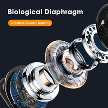 Load image into Gallery viewer, Sports WearableWireless Headphones Fast Conecting Music Sweatproof Wireless Earbuds Smart LED Display Bluetooth Earphones HD Call Headphone With Microphone Touch Control Waterproof Headset With Charging Case 300mAH