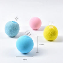 Load image into Gallery viewer, Smart Cat Toys Ball Catnip Cat Training Toy Pet Playing Ball Pet Products Toy for Cats Interactive Chirping Balls Cat Kicker Toys Fun Catnip Toys for Cat Exercise